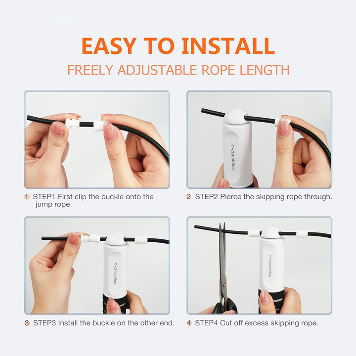Harwelton™ Speed Skipping Rope with LED Calorie Counter