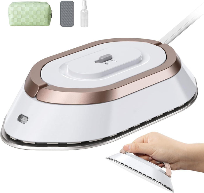 Harwelton™ Compact Dual Voltage Travel Iron with Ceramic Soleplate