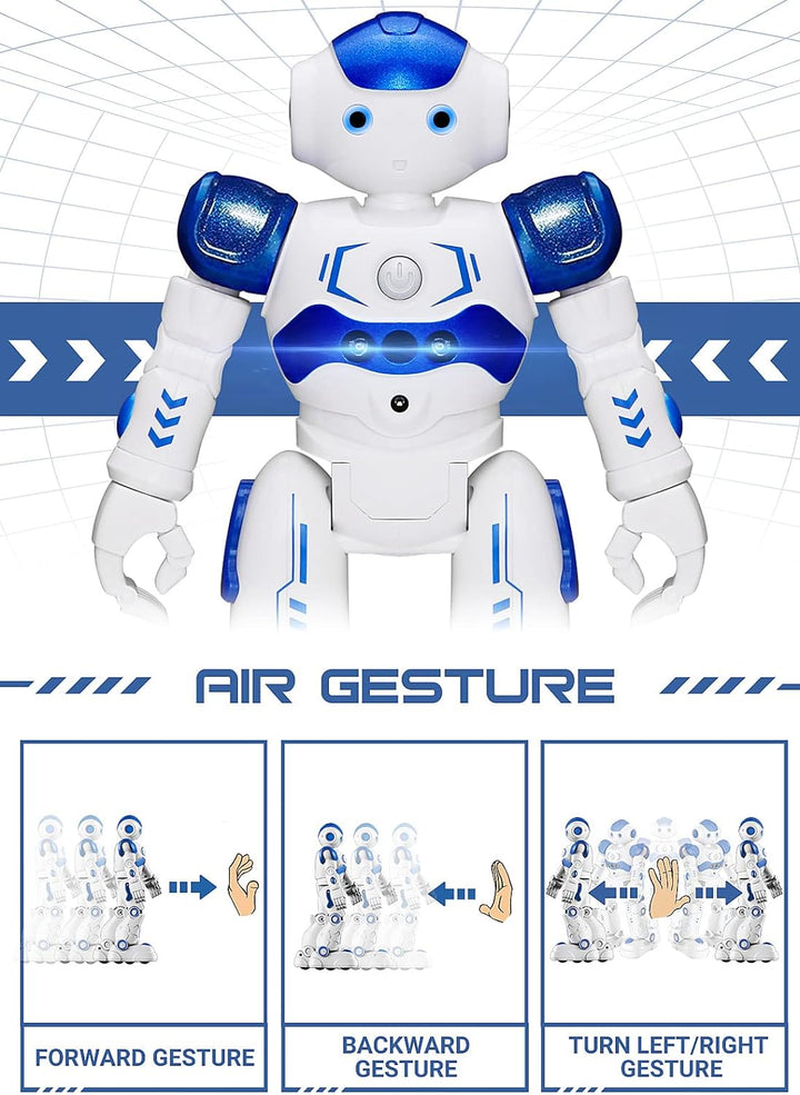 Programmable Remote Control Robot with Gesture Control