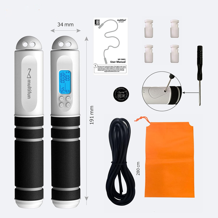 Harwelton™ Speed Skipping Rope with LED Calorie Counter
