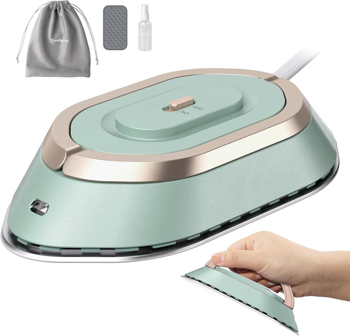 Compact Dual Voltage Travel Iron with Ceramic Soleplate