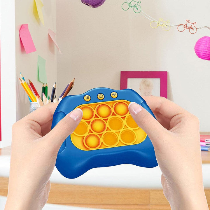Light-Up Bubble Pop Game Console – Handheld Fidget Toy