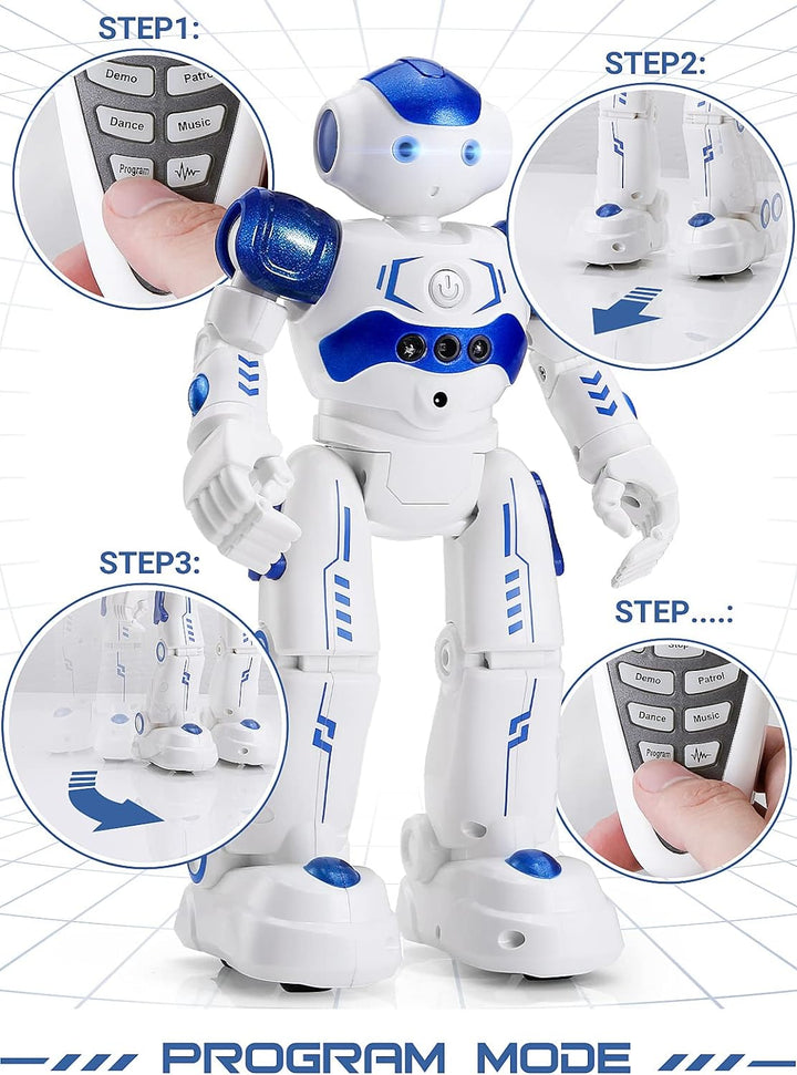 Programmable Remote Control Robot with Gesture Control