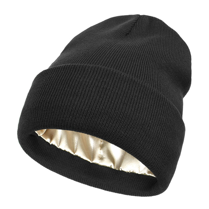 Harwelton Double Layer Cuffed Beanie with Satin Inside