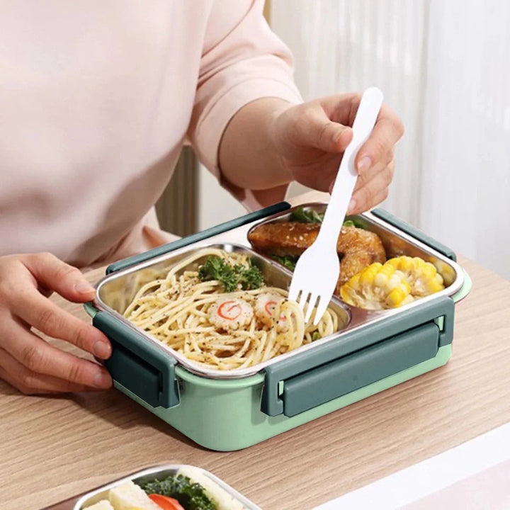 Insulated Food Flask with Leak-Proof Lid for Hot Meals on the Go