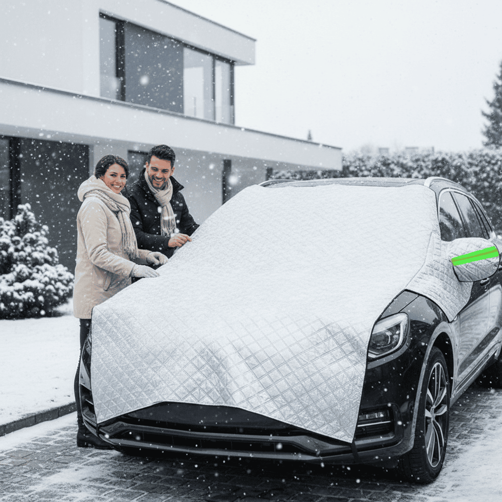 All-Weather Windscreen Cover for Frost, Snow and Sun