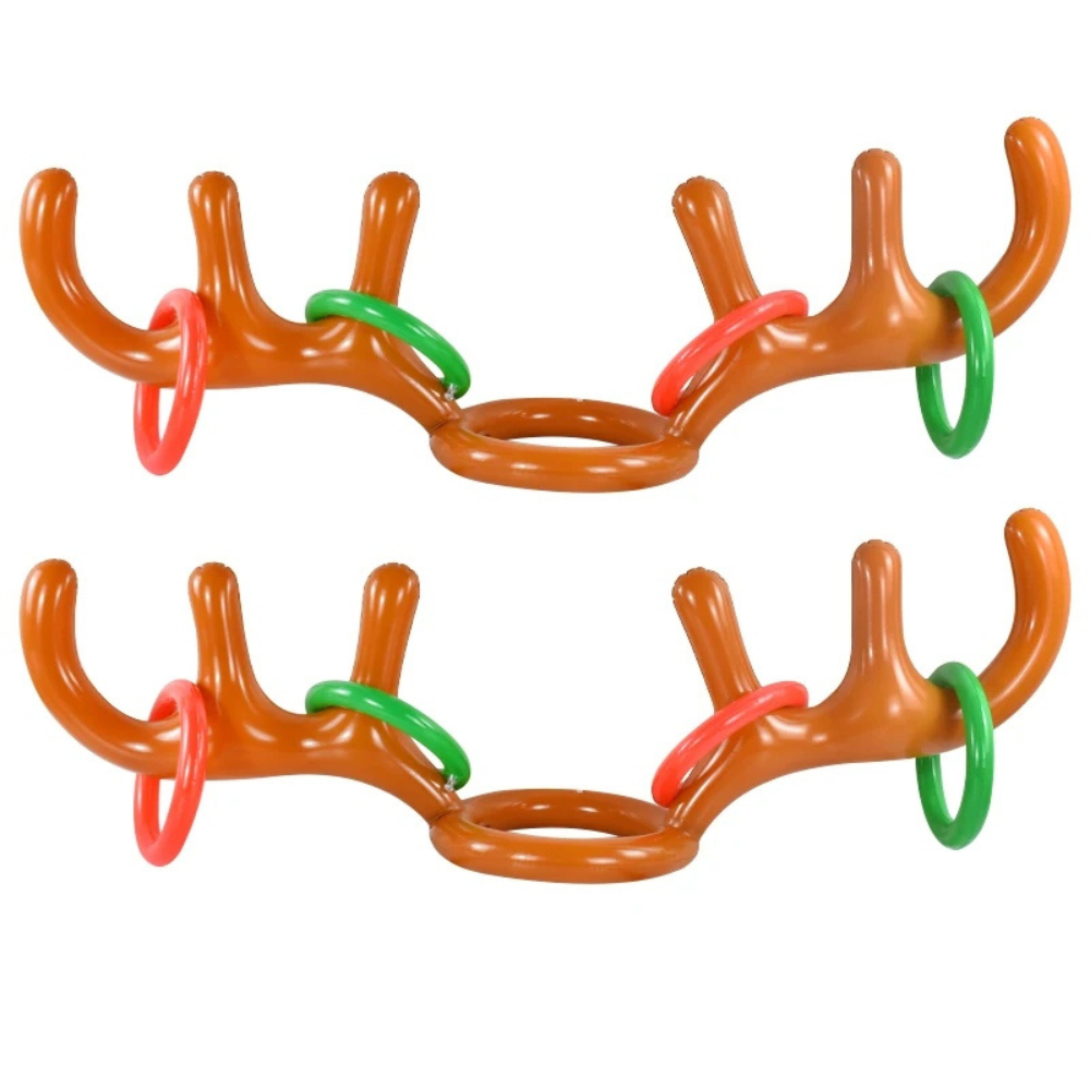 Harwelton™ Reindeer Antler Ring Toss Game for Christmas Parties