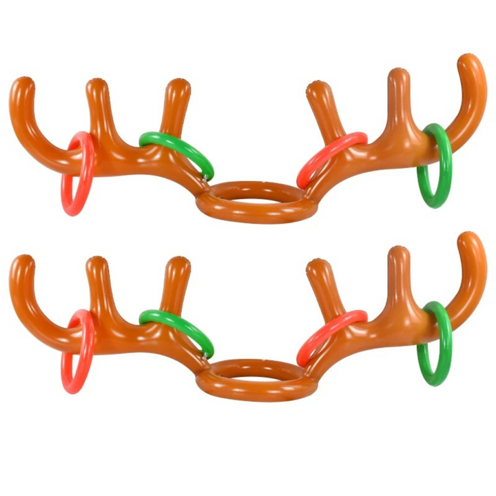Harwelton™ Reindeer Antler Ring Toss Game for Christmas Parties