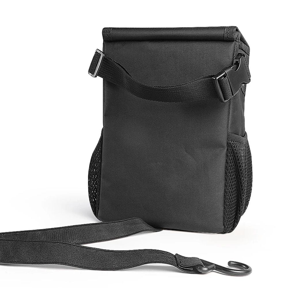 Hanging Waterproof Car Bin with Lid and Extra Storage Pockets