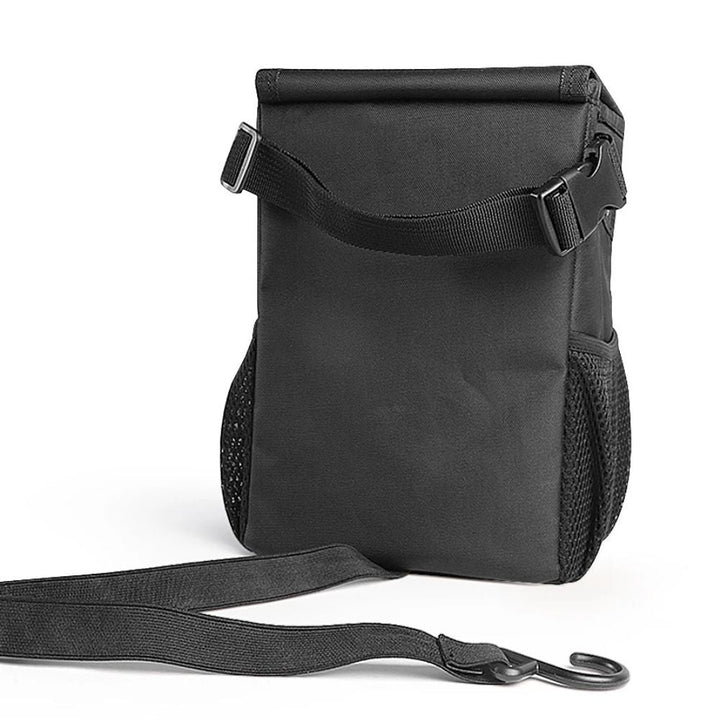 Hanging Waterproof Car Bin with Lid and Extra Storage Pockets