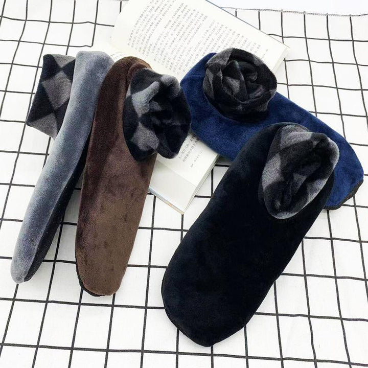 Non-Slip Cotton Grip Socks with Silicone Sole