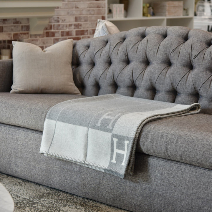 Cotton Sofa Throw 140 x 170 cm for Cosy Evenings