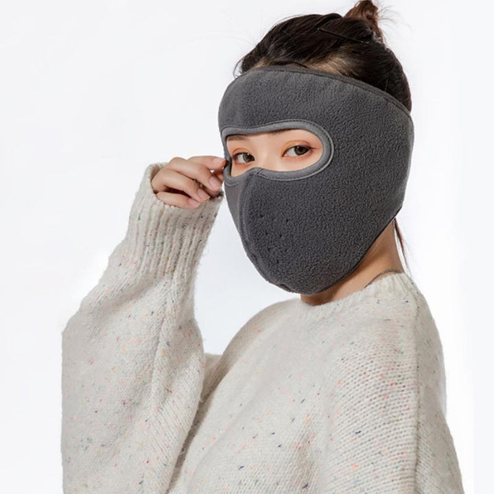 Polar Fleece Face Mask for Wind, Cold and Snow