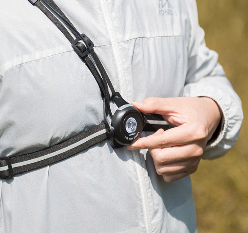 Harwelton™ Running Chest Light with Adjustable Beam and Rear Warning Light