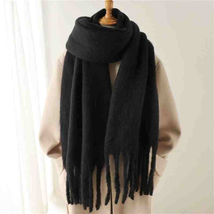 Harwelton Thick Fluffy Winter Scarf in 19 Colours