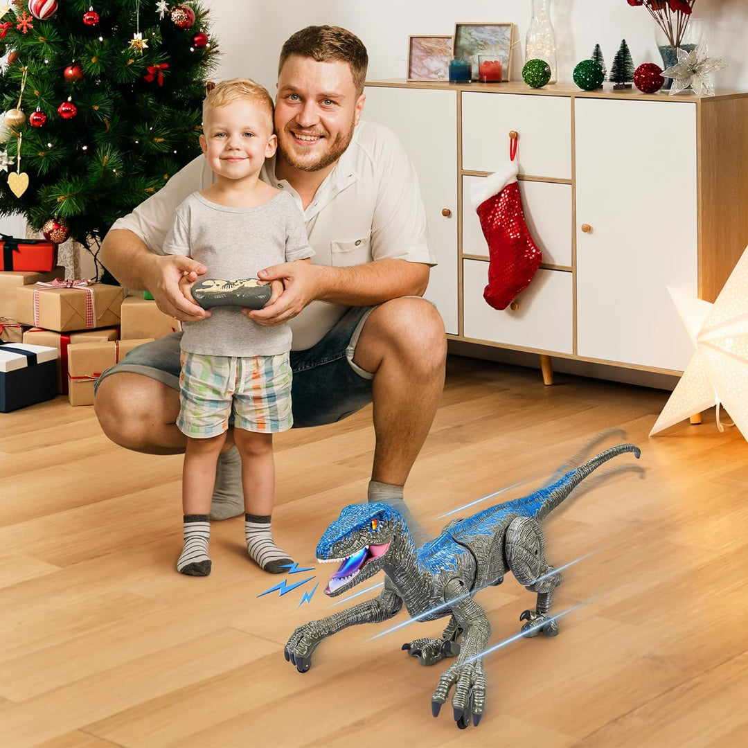 Remote Control Velociraptor with Lifelike Moves and Roars