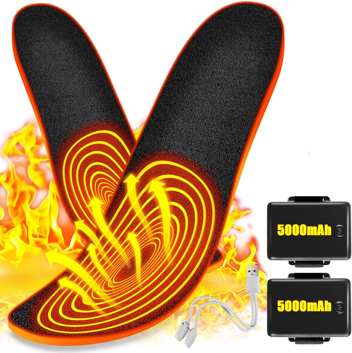 Harwelton™ Rechargeable Heated Insoles with Remote Control