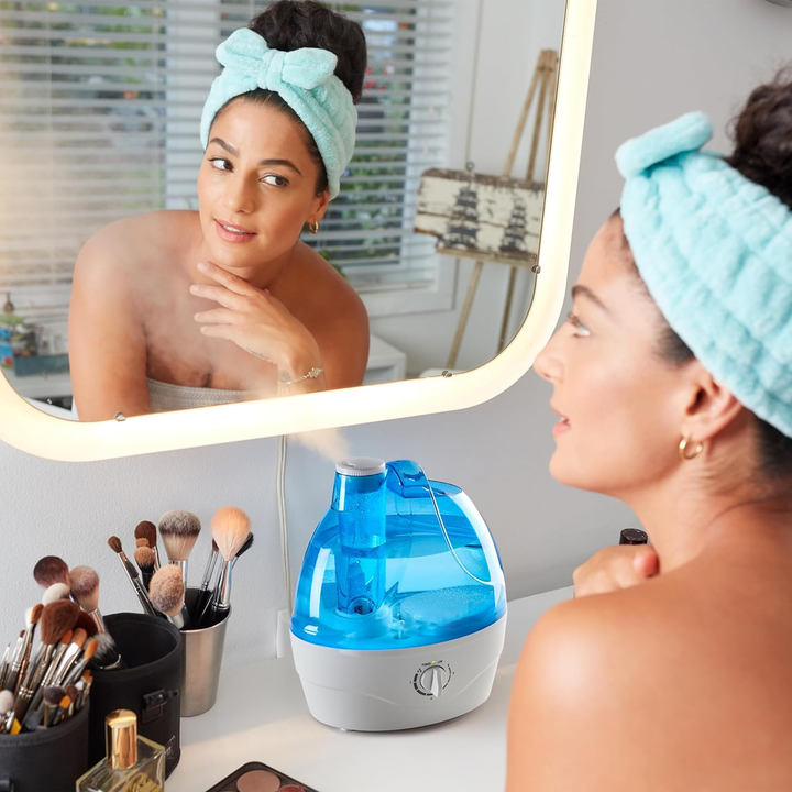 Harwelton™ Ultra-Quiet Cool Mist Humidifier with 2.2 L Tank and 360° Nozzle