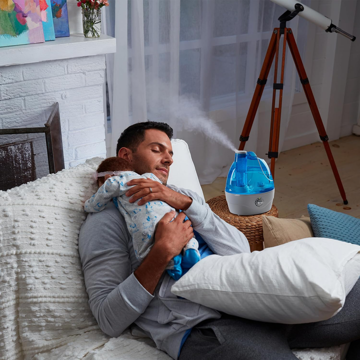 Harwelton™ Ultra-Quiet Cool Mist Humidifier with 2.2 L Tank and 360° Nozzle