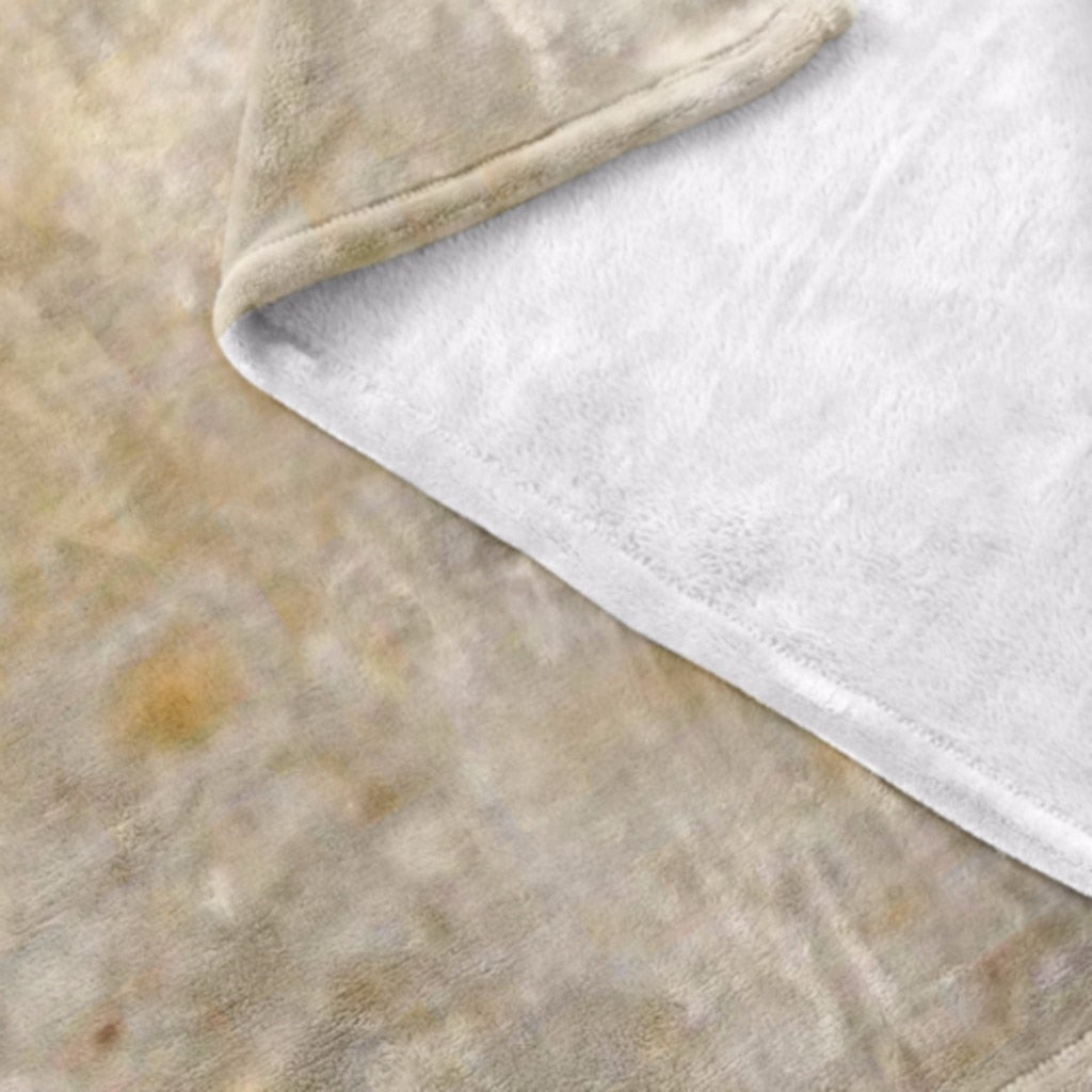 Round tortilla print blanket