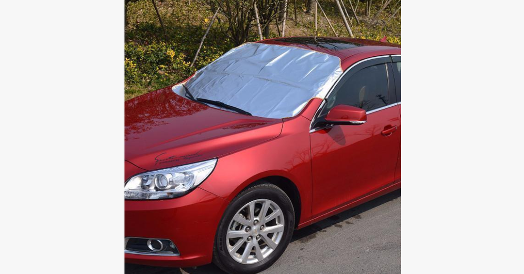 Reversible Windscreen Cover That Shakes Off Snow and Frost