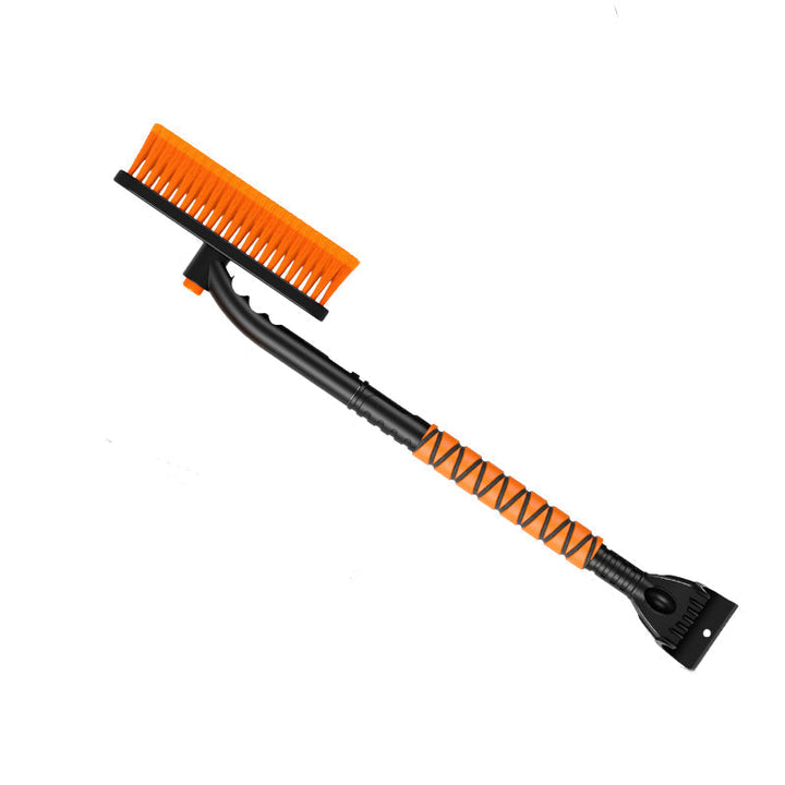 3-in-1 Telescopic Snow Brush and Ice Scraper with Swivel Head