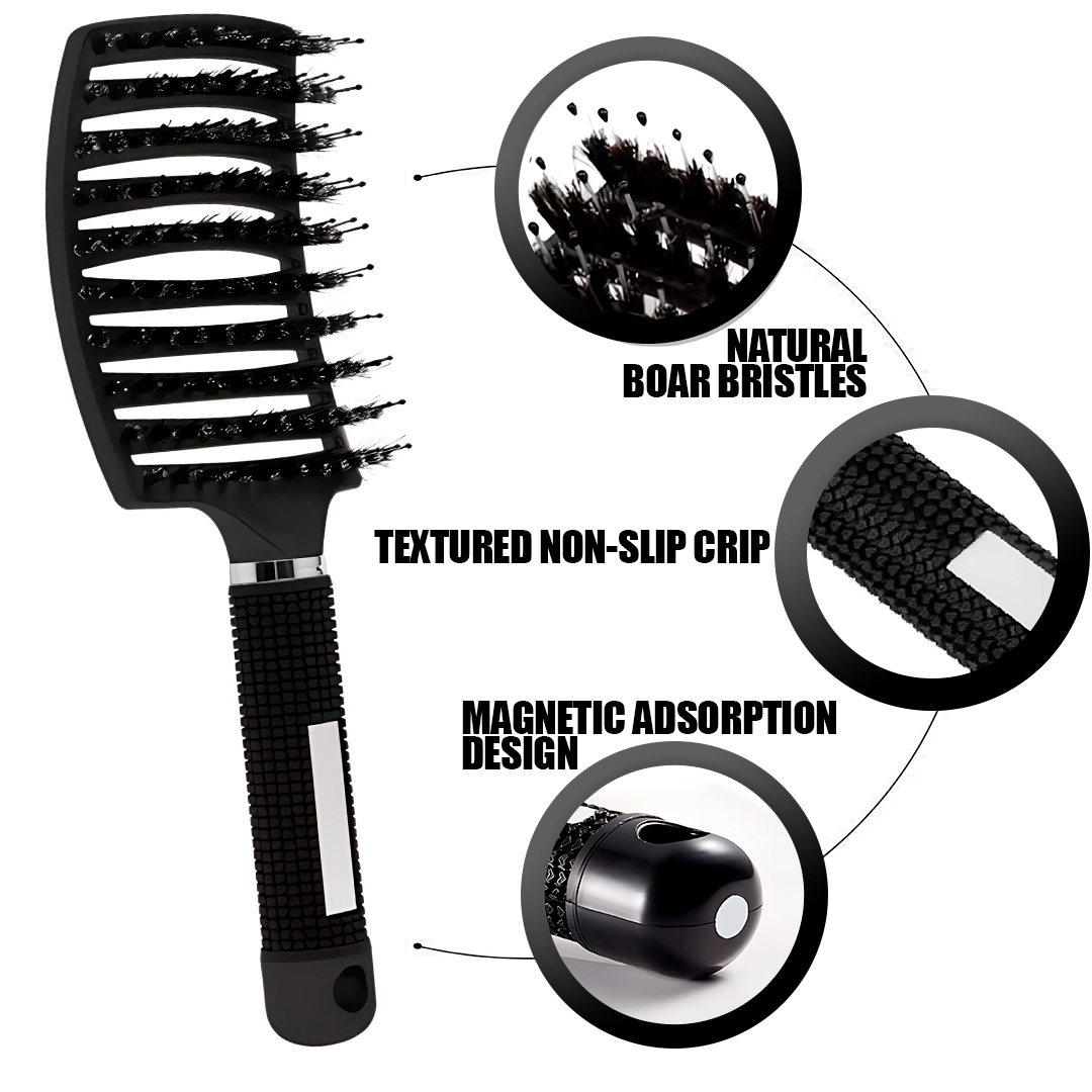 Detangling Hair Brush for Gentle, Painless Knot Removal
