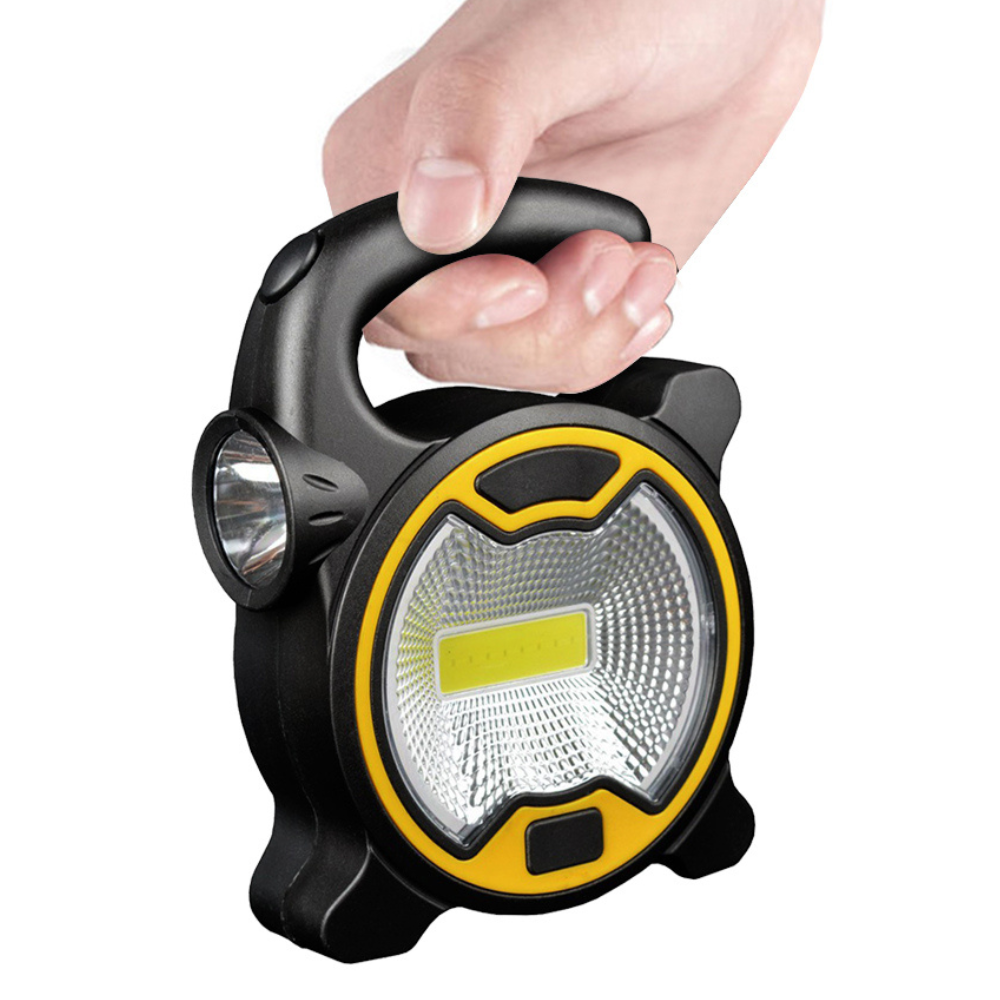 Portable COB LED Work Light with Handle and Two Modes