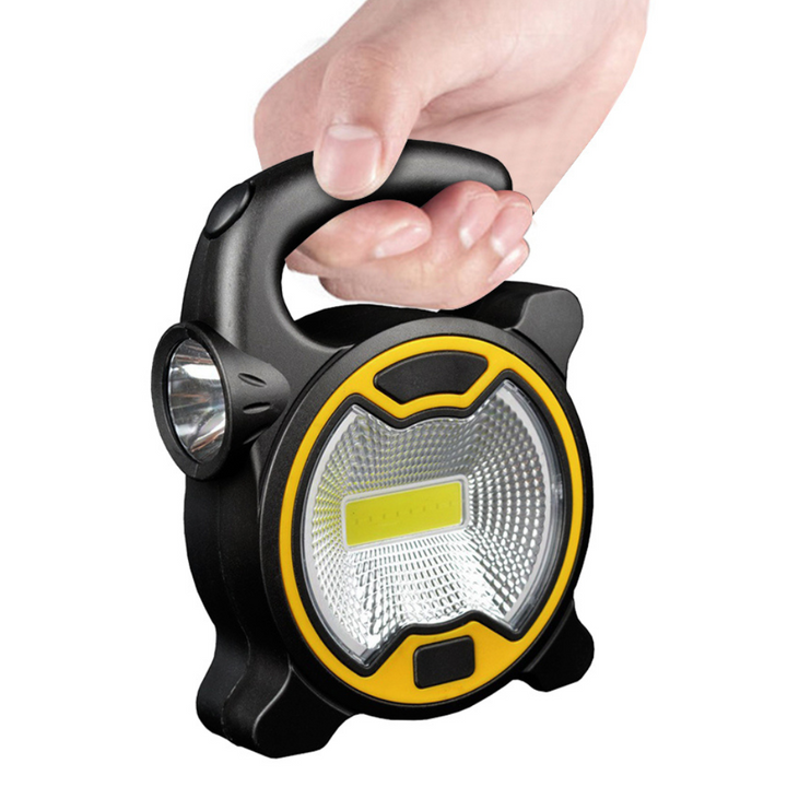 Portable COB LED Work Light with Handle and Two Modes