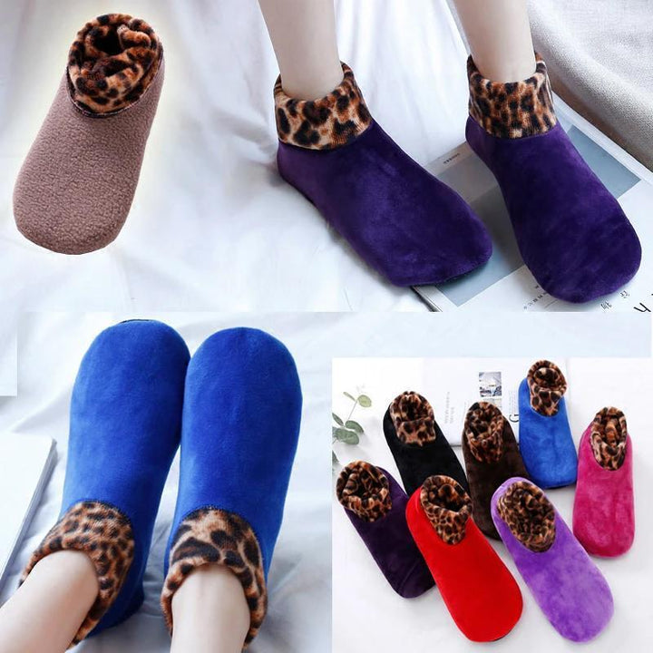 Non-Slip Cotton Grip Socks with Silicone Sole