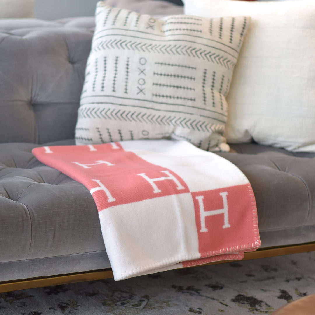 Cotton Sofa Throw 140 x 170 cm for Cosy Evenings