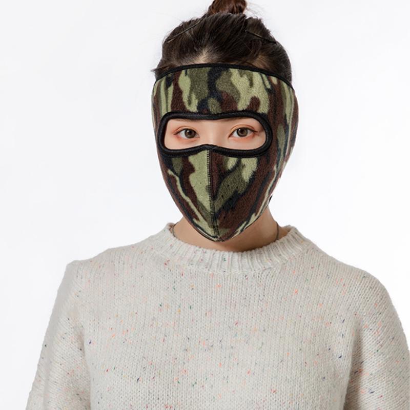 Polar Fleece Face Mask for Wind, Cold and Snow