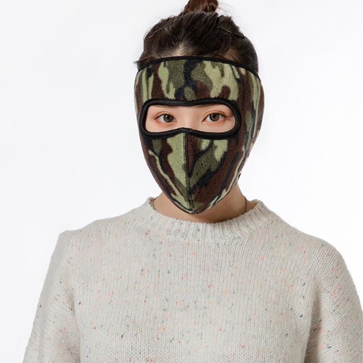 Polar Fleece Face Mask for Wind, Cold and Snow