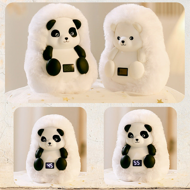 Harwelton™ Rechargeable Plush Hand Warmer in a Cuddly Animal Design