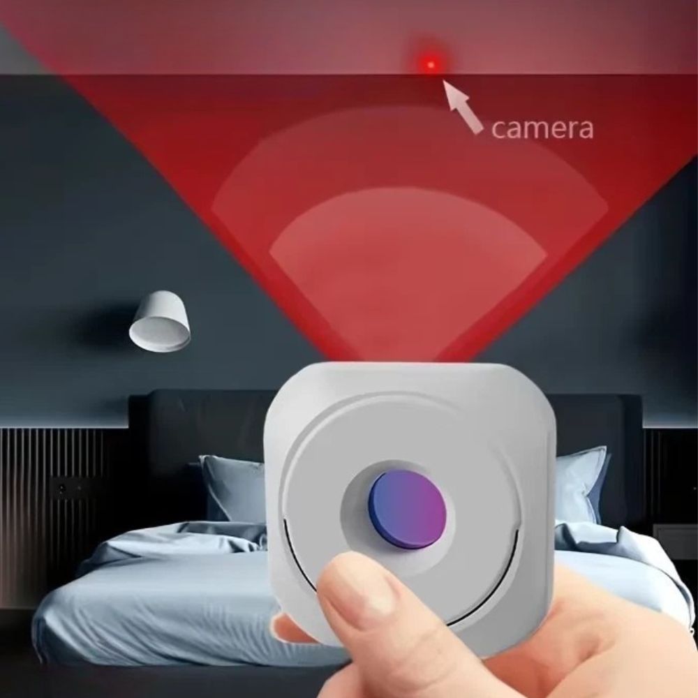 Pocket Hidden Camera Detector with LED and Adjustable Sensitivity