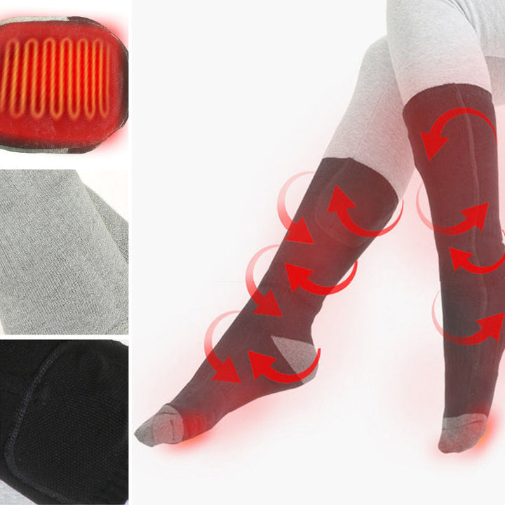 Heated Socks ThermoLuxe | Rechargeable | Adjustable Temperature | Up to 8 h Heat