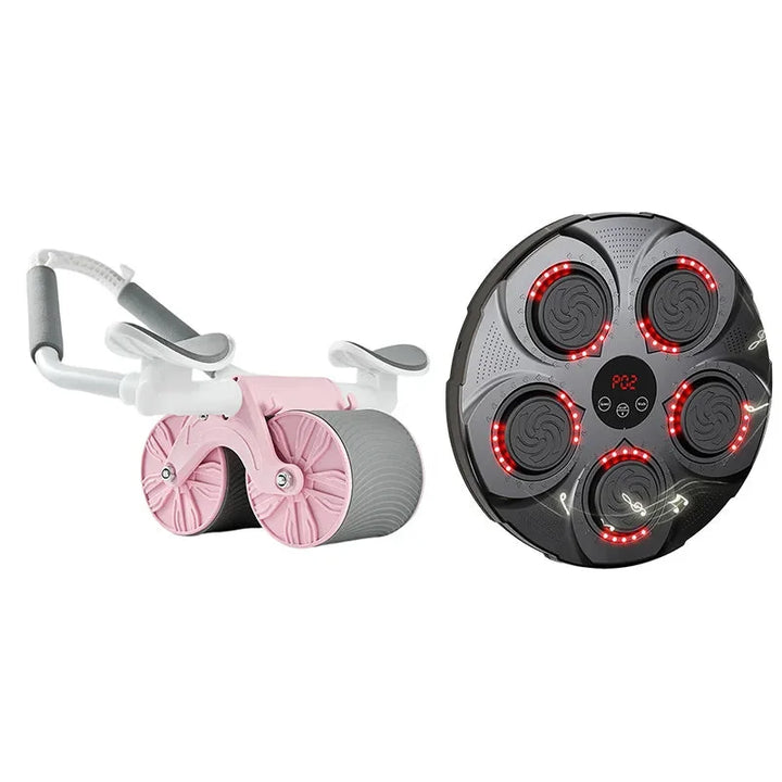 Harwelton™ Wall-Mounted Music Boxing Machine with Bluetooth and Lights