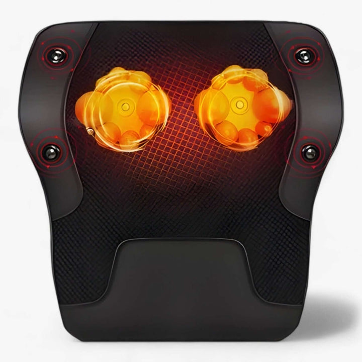 Harwelton™ Compact Shiatsu Massage Pillow with Heat for Neck &amp; Back