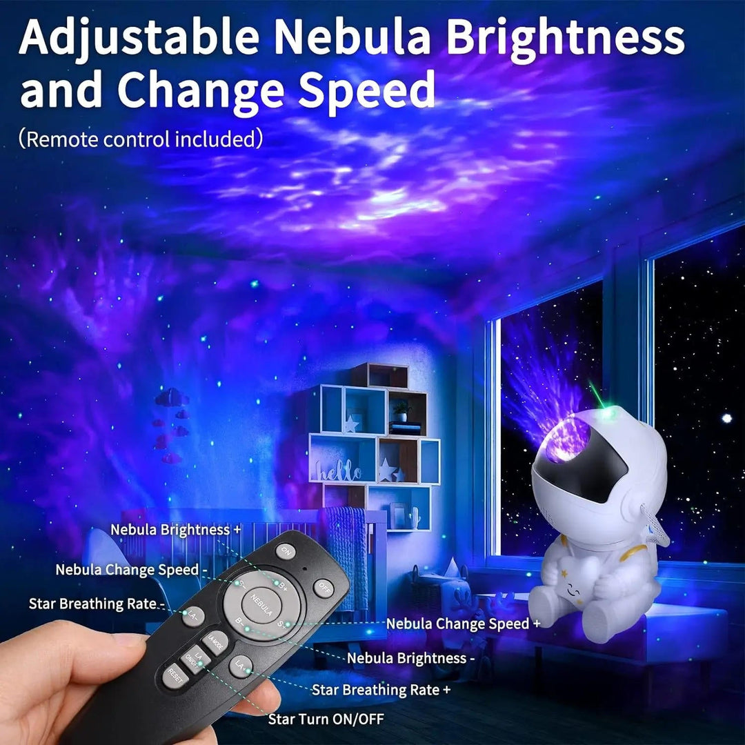 Galaxy Star Projector with Nebula, Moon Lamp and Remote