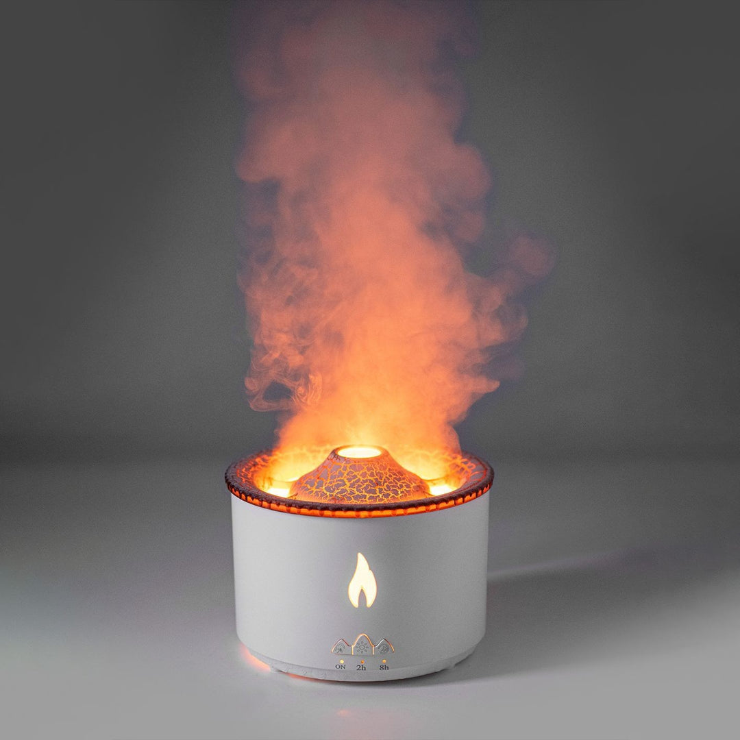 Volcano Flame Diffuser – Jellyfish Smoke Rings and Timer