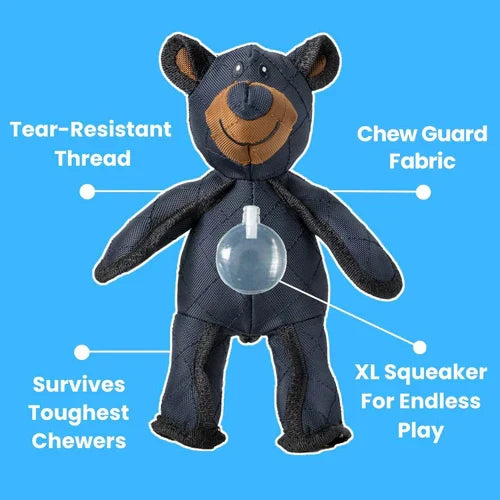 Tough Squeaky Plush Dog Toy for Heavy Chewers
