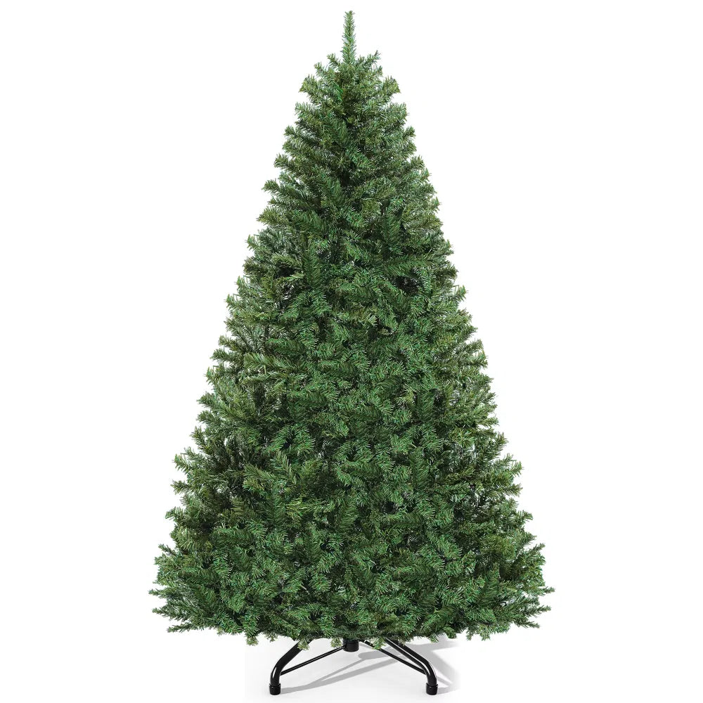 Full green spruce tree, 7.5ft, unlit