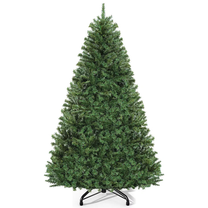 Full green spruce tree, 7.5ft, unlit