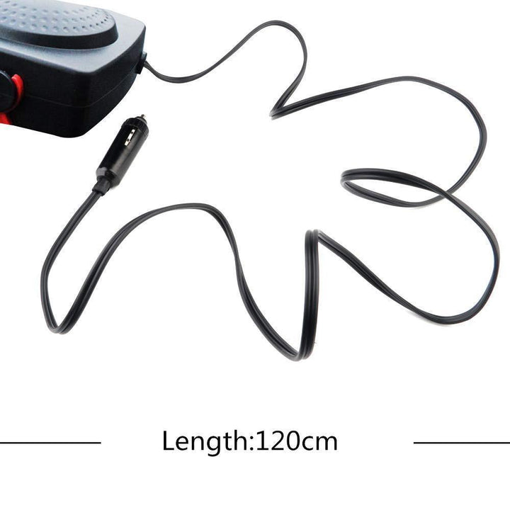 Harwelton™ 12V Car Heater and Defroster That Clears Foggy Windows