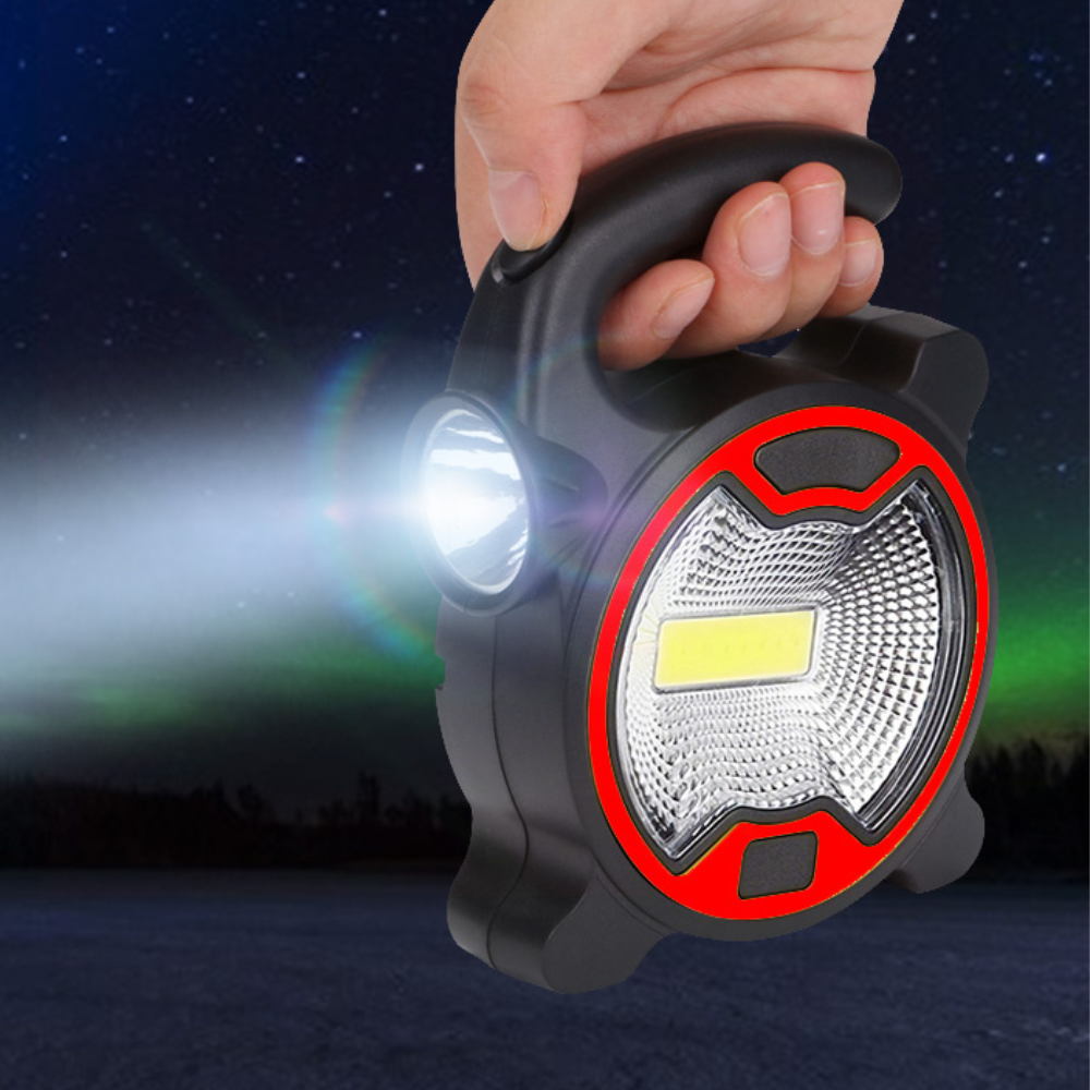 Portable COB LED Work Light with Handle and Two Modes