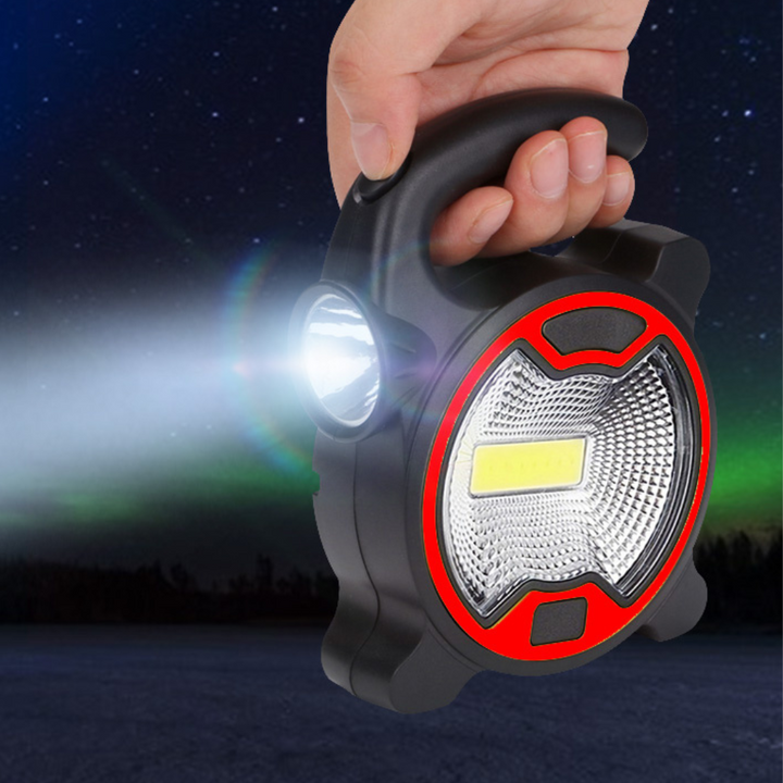 Portable COB LED Work Light with Handle and Two Modes