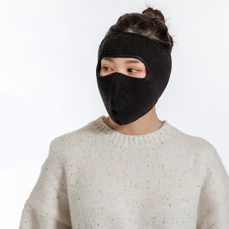 Polar Fleece Face Mask for Wind, Cold and Snow