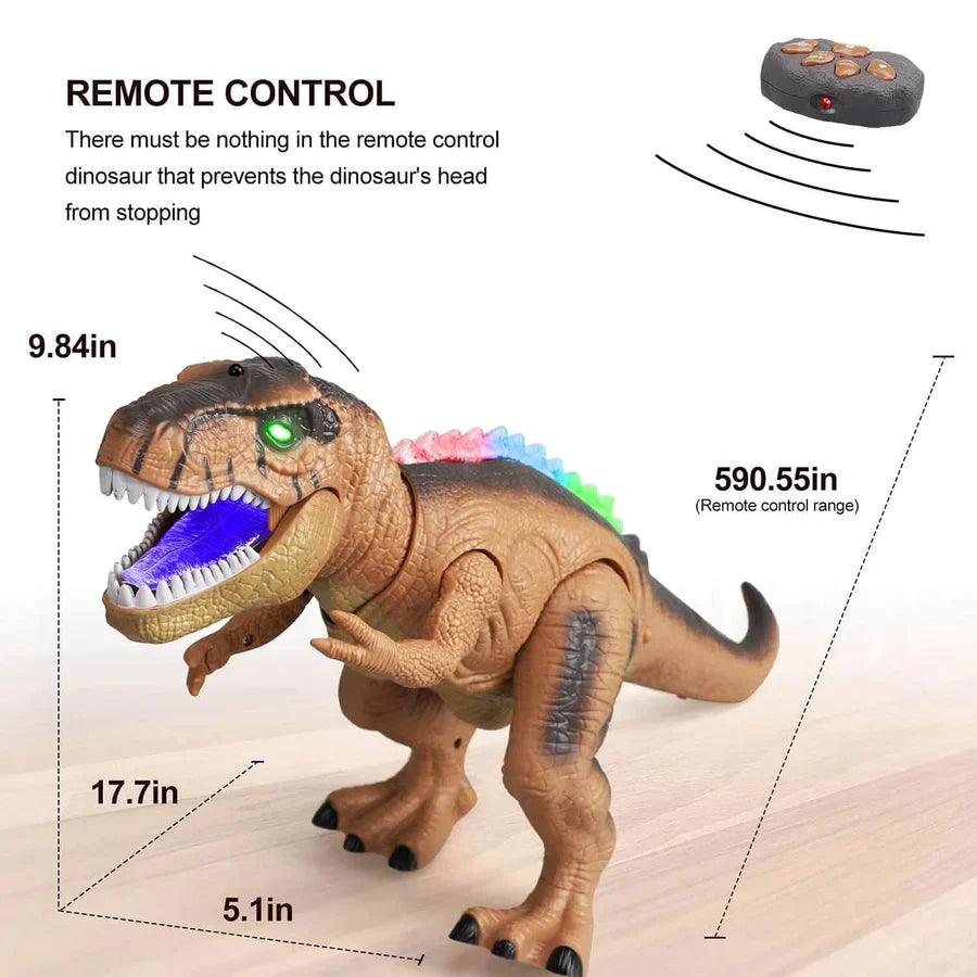 Remote Control T-Rex That Walks, Roars and Lights Up