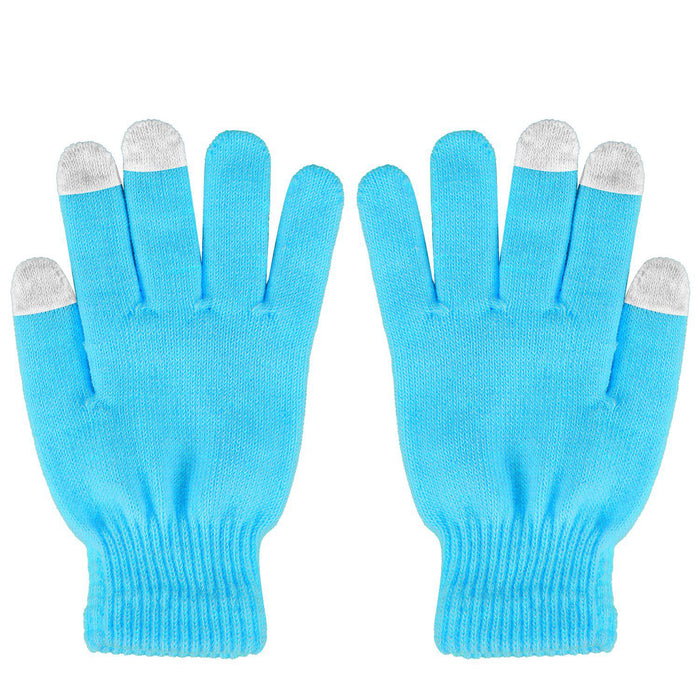 Harwelton Touchscreen Knit Gloves with Three Smart Fingertips