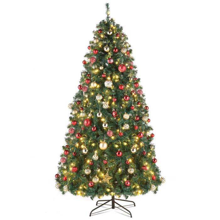 Harwelton 10ft Pre-Lit Christmas Tree with 1200 LEDs and Remote